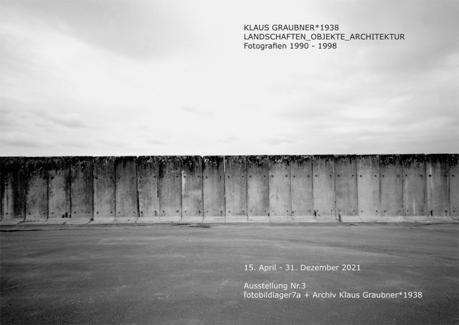 Ausstellung Nr. 3, Landschaften, Objekte, Architektur