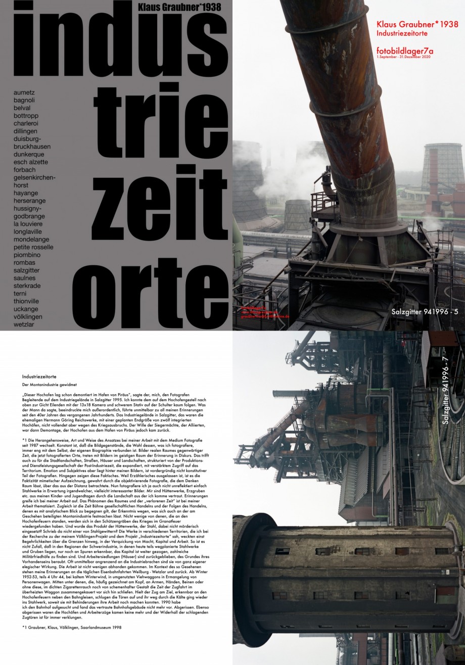 Klaus Graubner: Industriezeitorte